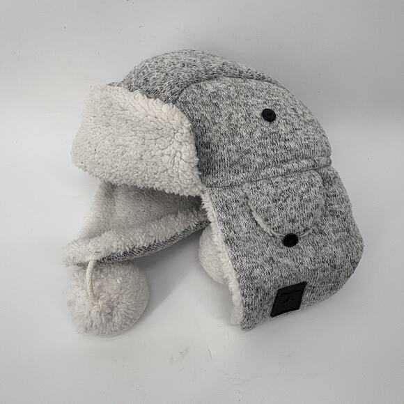 Canadiana Kootenay Fair Isle Merino Blend Knit Pom Adult Beanie Hat - Picture 5 of 5